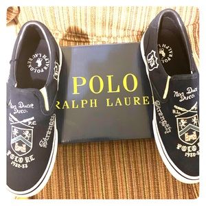 Vintage Polo Boating Shoes New